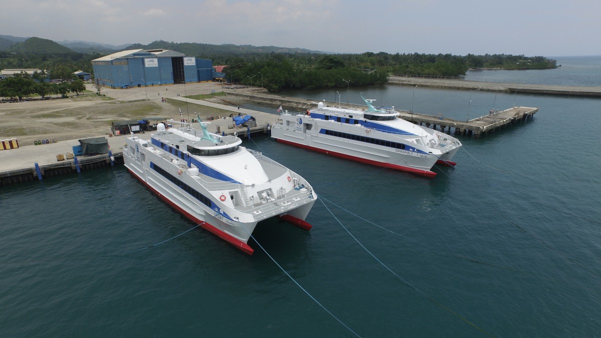 Austal Delivers Second High Speed Catamaran Ferry | Austal: Corporate