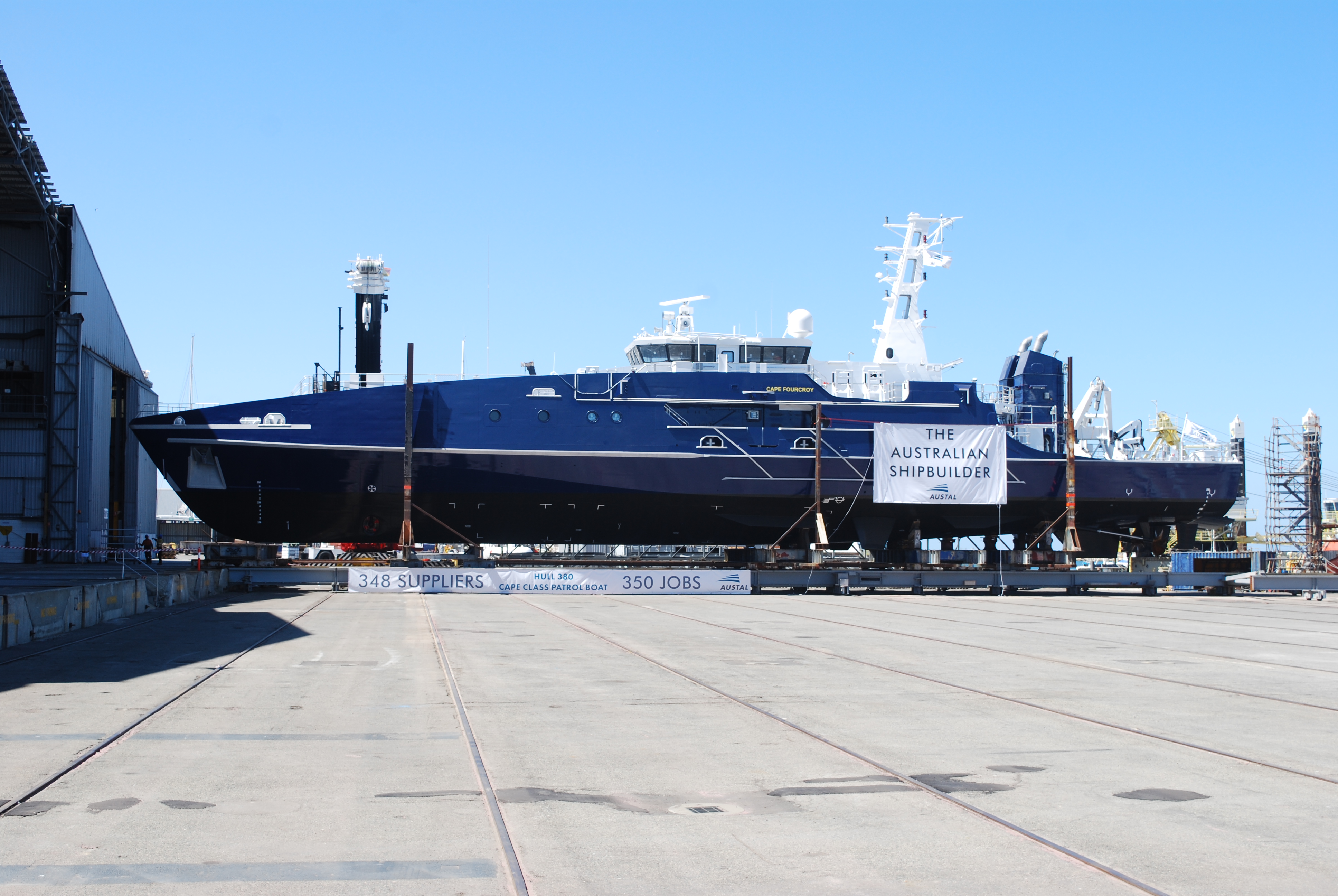 Austal Delivers The St Cape Class Patrol Boat To Royal Australian Navy ...