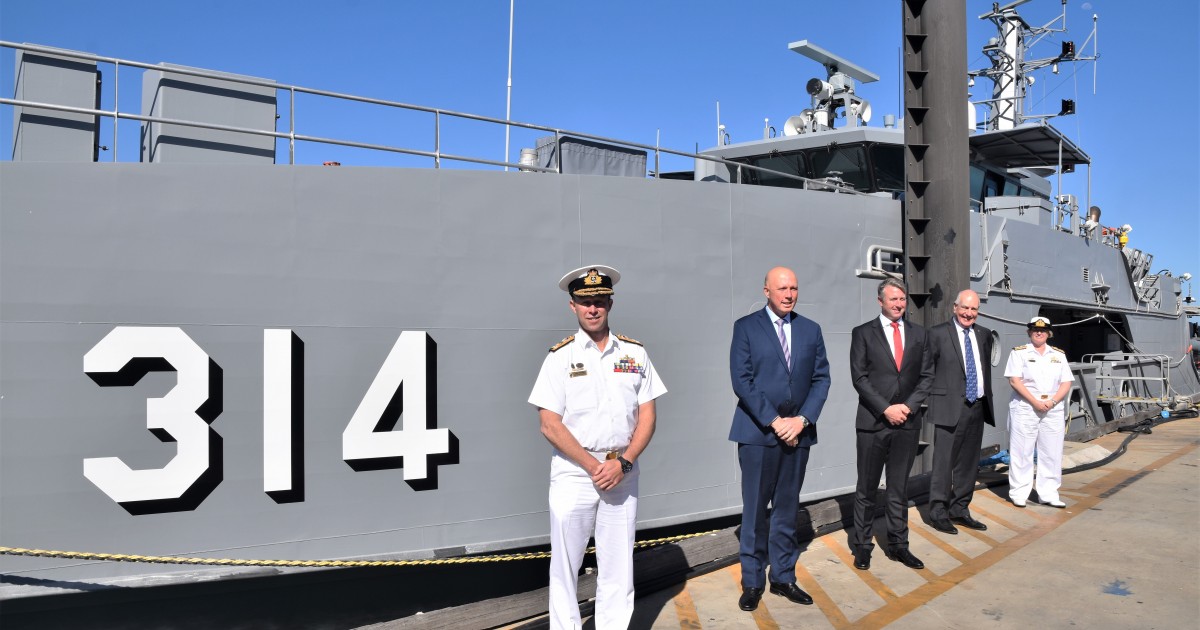 Austal Australia delivers 1st Evolved Cape Class Patrol Boat to Royal ...